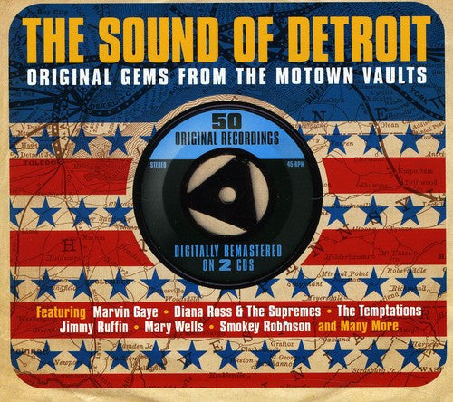 Various - The Sound of Detroit (Motown Vaults Double CD) NM