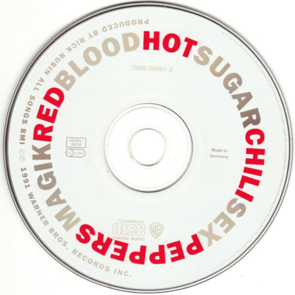 Red Hot Chili Peppers - Blood Sugar Sex Magik (1997 CD) VG+