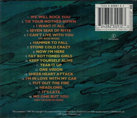 Q Rocks Cd Queen - Queen Rocks (1997 CD Unique Tray & Sticker) VG+ – Music CD ...