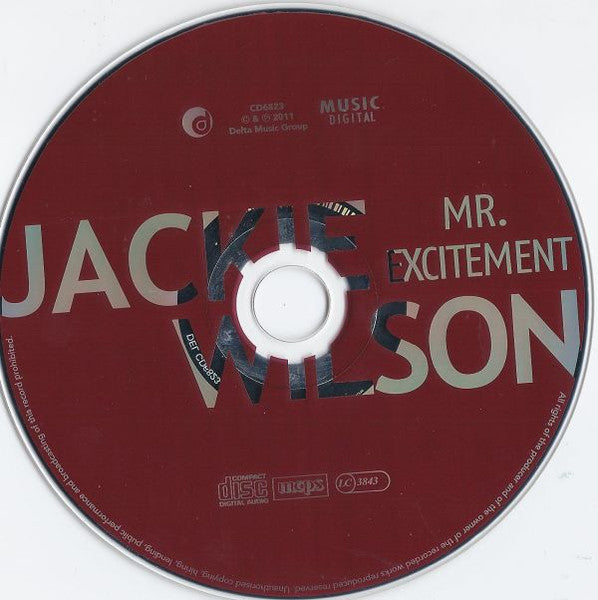 Jackie Wilson - Mr Excitement (2011 CD) Sealed