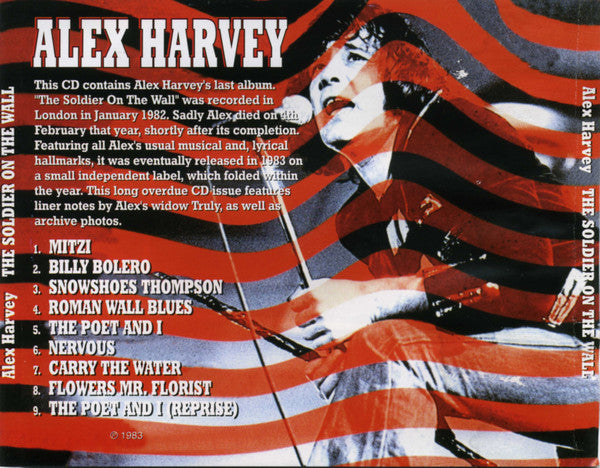 Alex Harvey - The Soldier on the Wall (2003 UK Edsel CD) Mint
