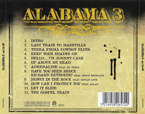 Alabama 3 - Outlaw (2005 CD) NM
