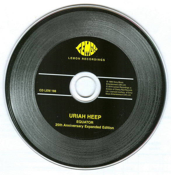 Uriah Heep - Equator (25th Anniversary Expanded CD) New