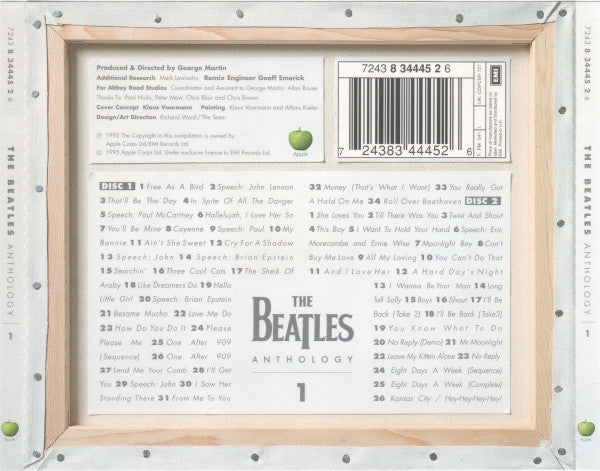 Beatles - Anthology 1 (1995 'White Fatboy' DCD) VG+