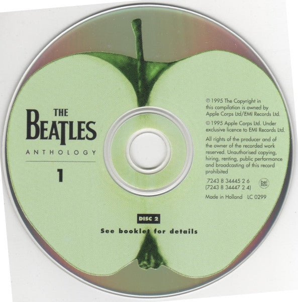 Beatles - Anthology 1 (1995 'White Fatboy' DCD) VG+