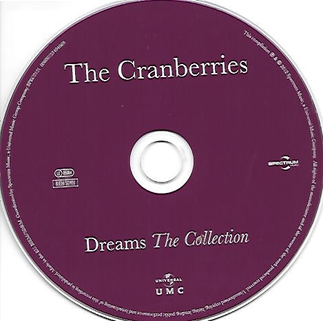 Cranberries - Dreams ~ The Collection (2013 CD) Mint