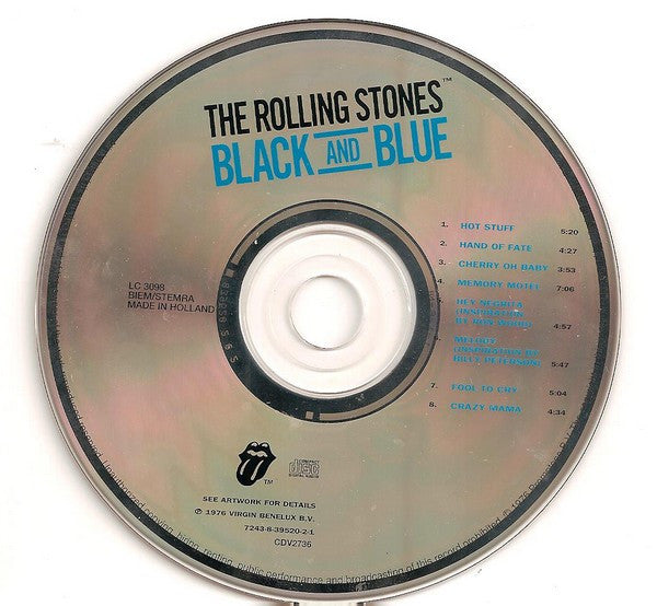 Rolling Stones - Black and Blue (1994 CD) Mint