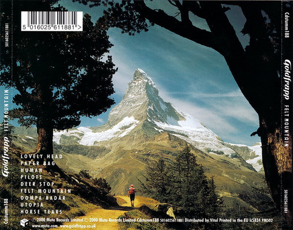 Goldfrapp - Felt Mountain (2000 CD) VG+