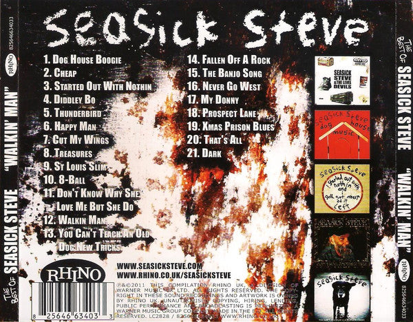 Seasick Steve - The Best of (2011 CD) Sealed
