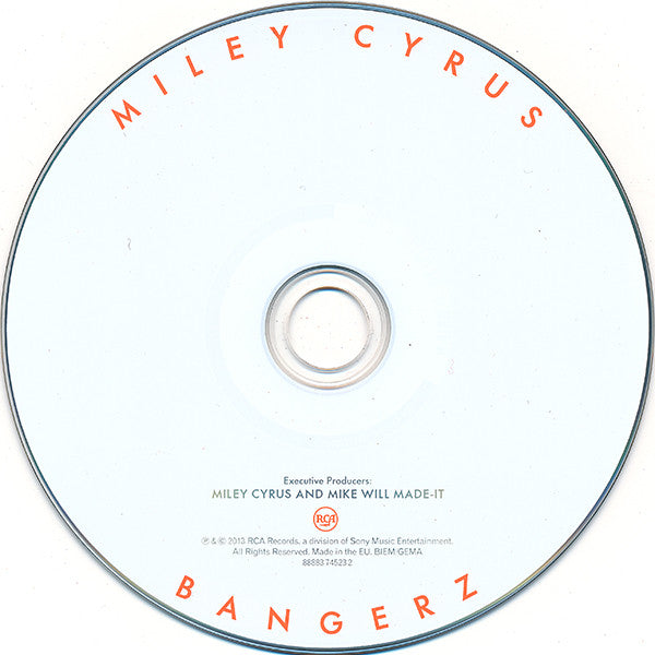 Miley Cyrus - Bangerz (2013 CD) Mint