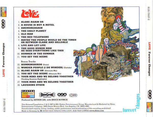 Love - Forever Changes (2001 Remastered & Expanded CD) NM – Music