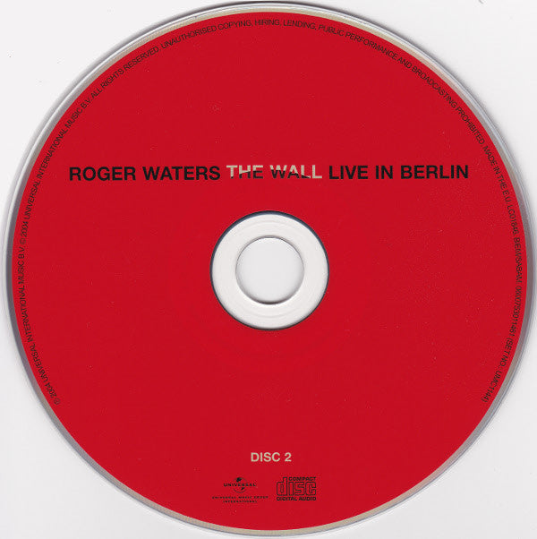 Roger Waters [Pink Floyd] - The Wall Live in Berlin (DCD & DVD Box 5.1) NM