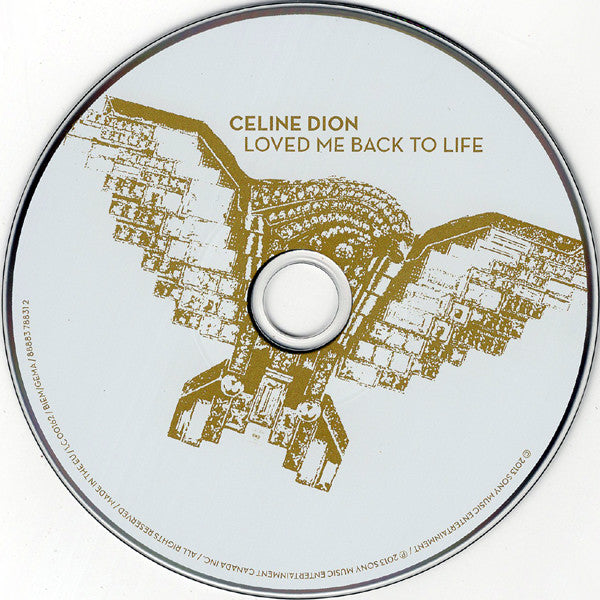 Celine Dion - Loved Me Back to Life (2013 CD) Mint