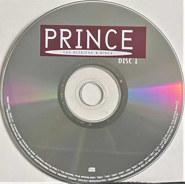 Prince - The Hits / The B-Sides (2004 Triple CD) NM