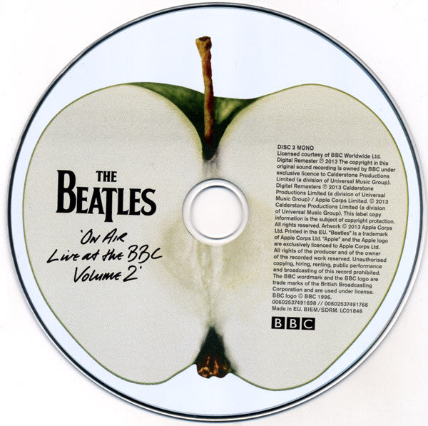 Beatles - On Air ~ Live at the BBC Vol.2 (2013 DCD) NM