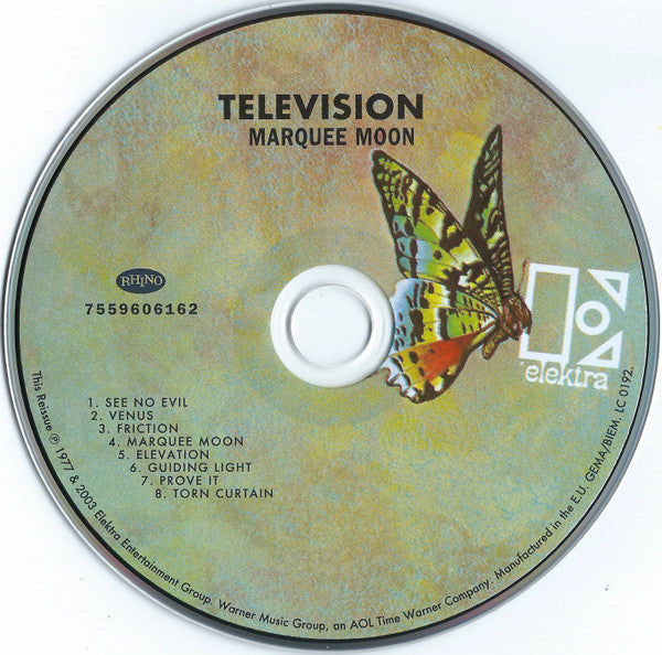 Television - Marquee Moon (2003 German CD) Mint