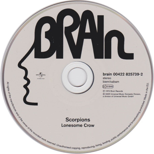 Scorpions - Lonesome Crow (2005 CD) NM