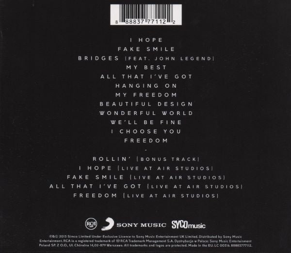 Rebecca Ferguson - Freedom (2013 Deluxe Edition DCD) NM