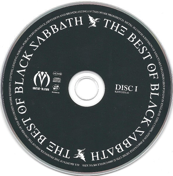 Black Sabbath - The Best of (2000 DCD) NM