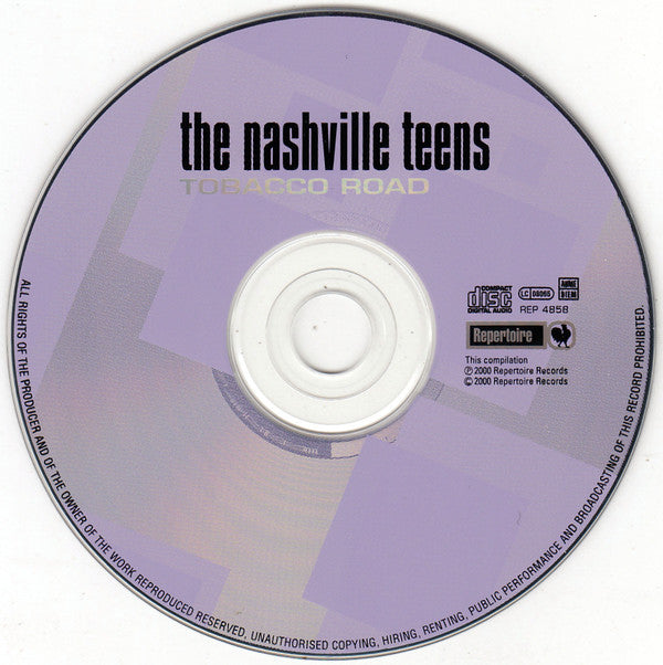 Nashville Teens - Tobacco Road (2000 German Only CD) Mint