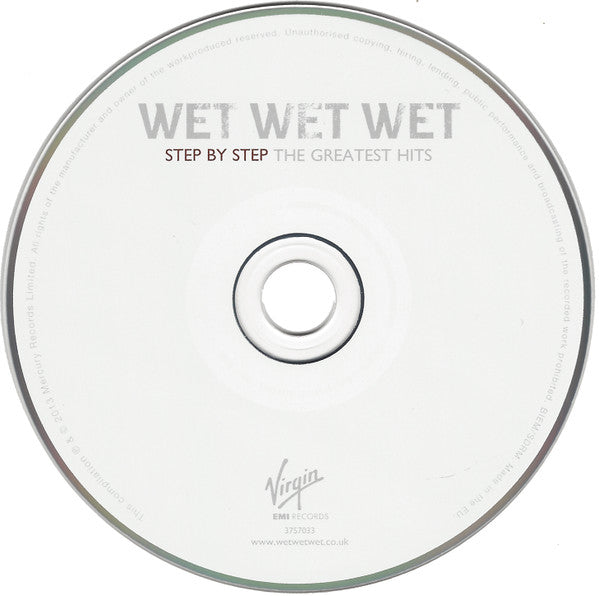 Wet Wet Wet - Step by Step ~ The Greatest Hits (2013 CD) Mint