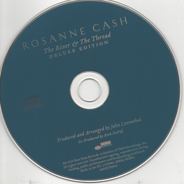 Rosanne Cash - The River & the Thread (2014 Deluxe Edition CD) VG+