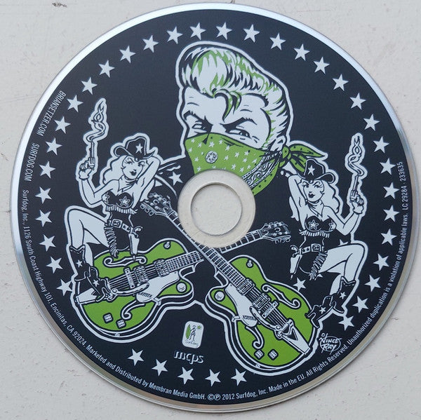 Brian Setzer's Rockabilly Riot - Live from the Planet (2012 German CD) Mint