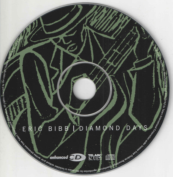 Eric Bibb - Diamond Days (2006 Telarc Enhanced CD) NM