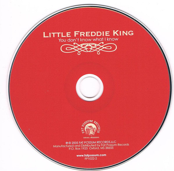 Little Freddie King - You don't know what i know (2005 US CD) VG+