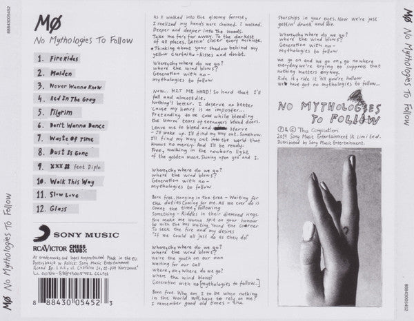 MØ - No Mythologies To Follow (2014 CD) Sealed