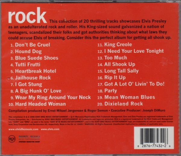 Elvis Presley - Rock (2006 RCA CD) Sealed