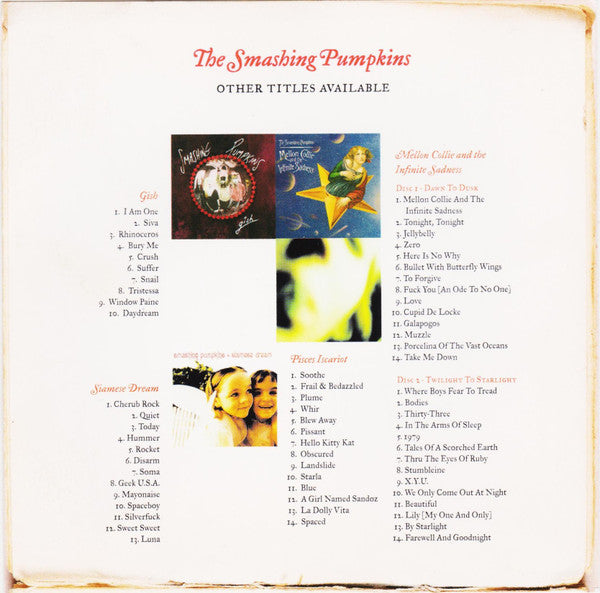 Smashing Pumpkins - MACHINA/The Machines of God (2000 CD) Mint