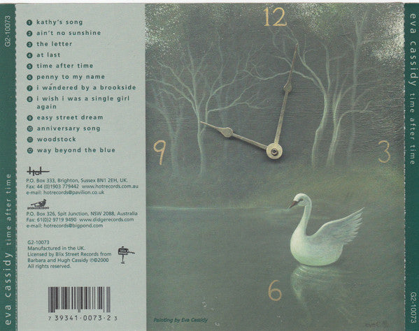 Eva Cassidy - Time After Time (2000 CD) NM