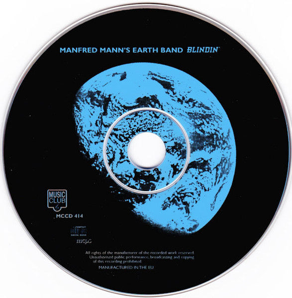 Manfred Mann's Earth Band - Blindin' (2000 Music Club CD) Mint
