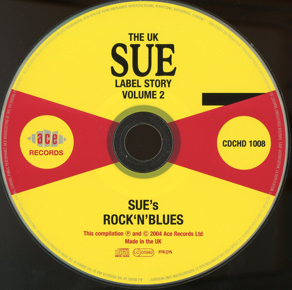 Various - The UK Sue Story Vol.2 ~ Rock'n'Blues (ACE CD) Mint