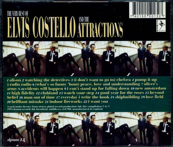 Elvis Costello and the Attractions - The Very Best of... (1994 CD) NM