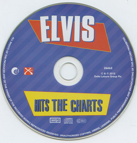 Elvis Presley - Hits the Charts (2012 CD) Sealed