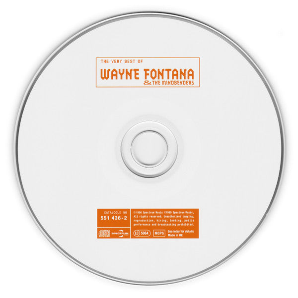 Wayne Fontana & the Mindbenders - the Very Best of (1999 CD) Mint