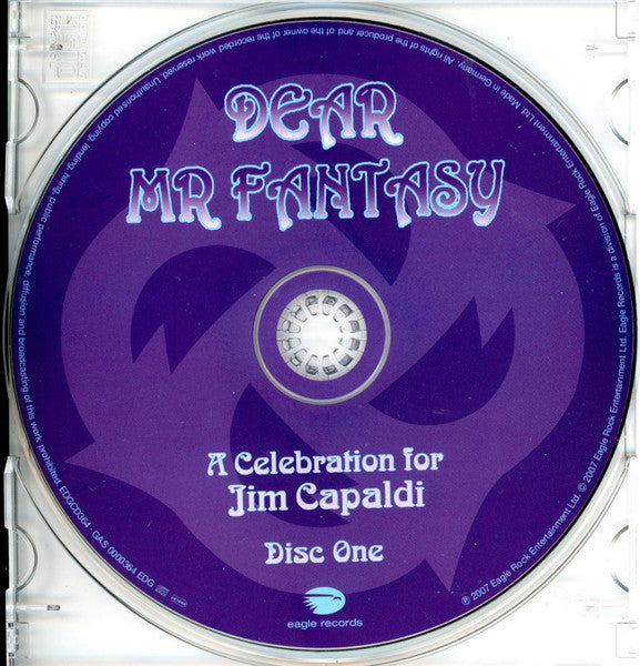 Various - Dear Mr Fantasy ~ A Celebration for Jim Capaldi (2007 DCD) Mint