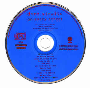 Dire Straits - On Every Street (1996 SBM Remasters CD) VG+