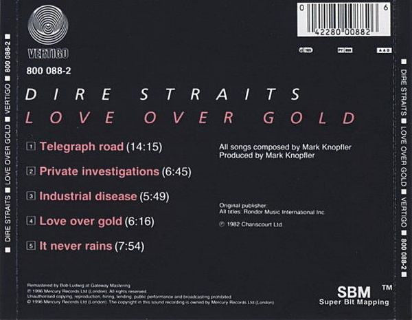 Dire Straits - Love Over Gold (1996 SBM CD) NM