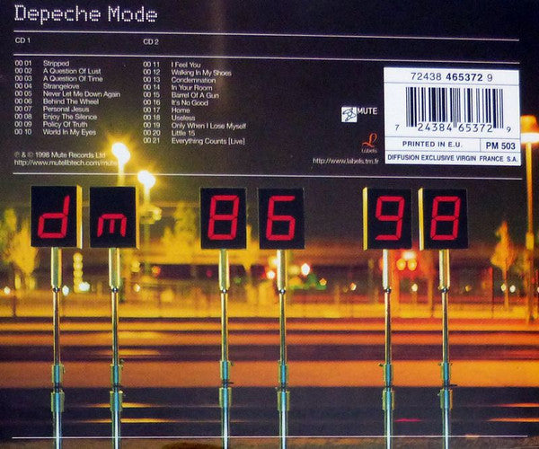 Depeche Mode - The Singles 81>98 (2001 UK 3CD Box Set) Mint