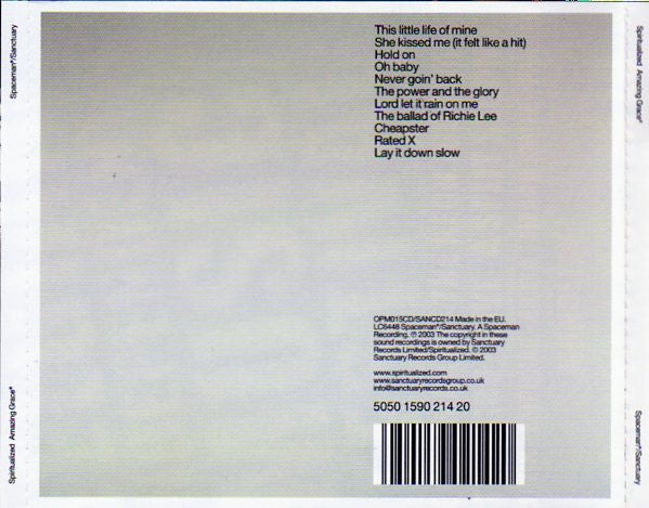 Spiritualized - Amazing Grace (2003 CD) Sealed