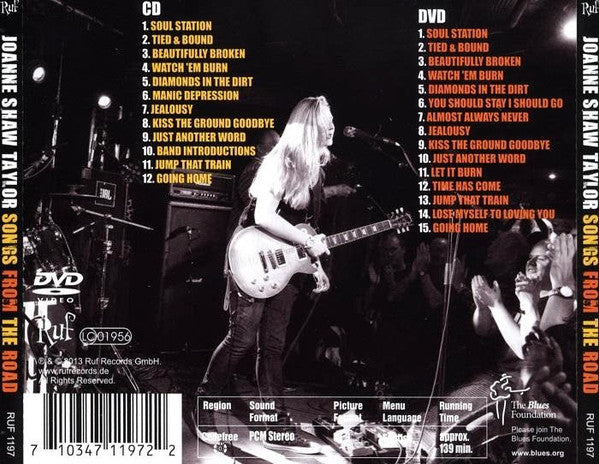 Joanne Shaw Taylor - Songs From the Road (2013 German CD/DVD) NM