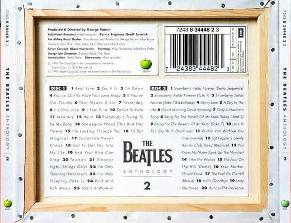 Beatles - Anthology 2 (1996 'White Fatboy' DCD) VG+