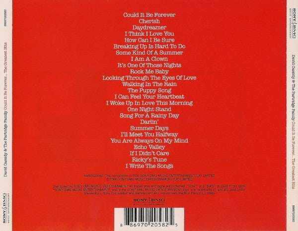 David Cassidy / Partridge Family - The Greatest Hits (2006 CD) NM