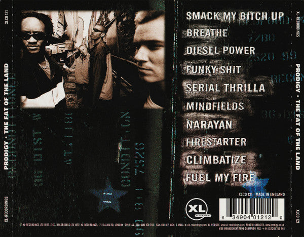 Prodigy - The Fat of the Land (1997 CD) NM
