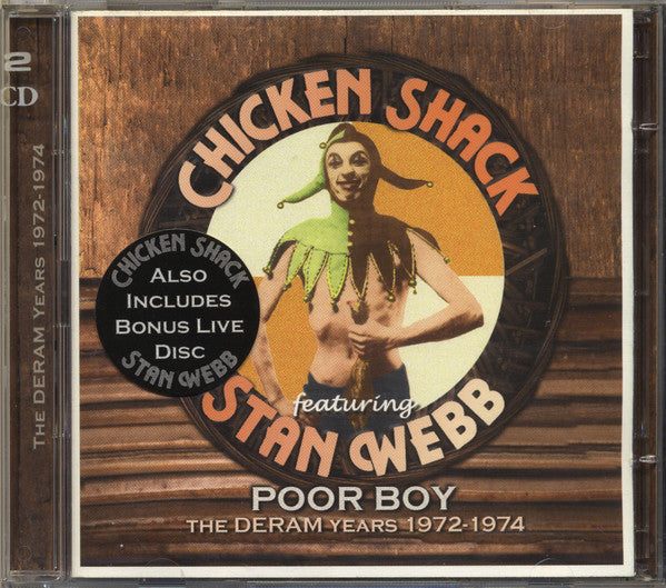Chicken Shack - Poor Boy~The Deram Years 1972-1974 (2006 DCD) Mint
