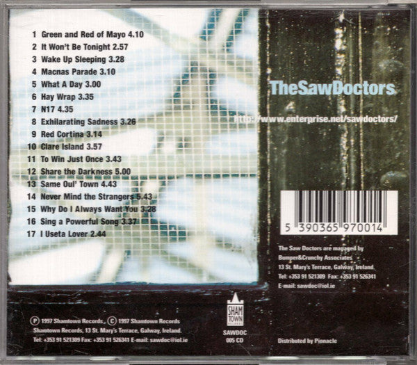 Saw Doctors - Sing a powerful Song (1999 Irish CD) VG+