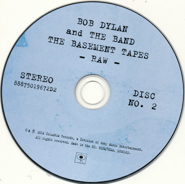 Bob Dylan & the Band - The Basement Tapes Raw ~ Bootleg Series 11 (DCD Set) Mint